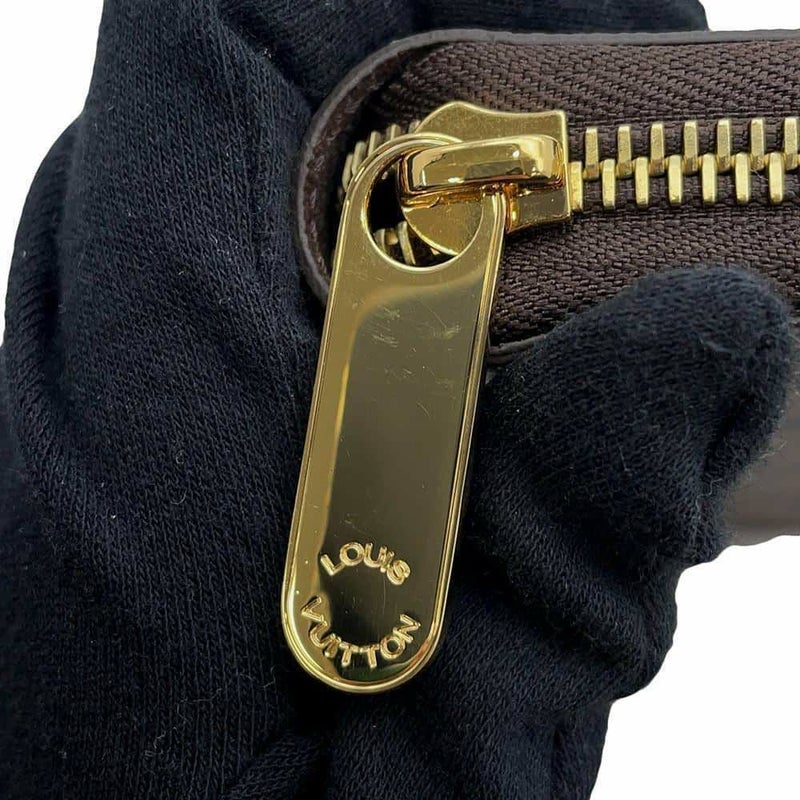 ルイヴィトン 長財布 ダミエ・エベヌ ジッピー・ウォレット N41661 LOUIS VUITTON