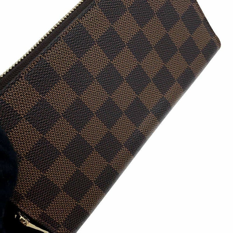 ルイヴィトン 長財布 ダミエ・エベヌ ジッピー・ウォレット N41661 LOUIS VUITTON