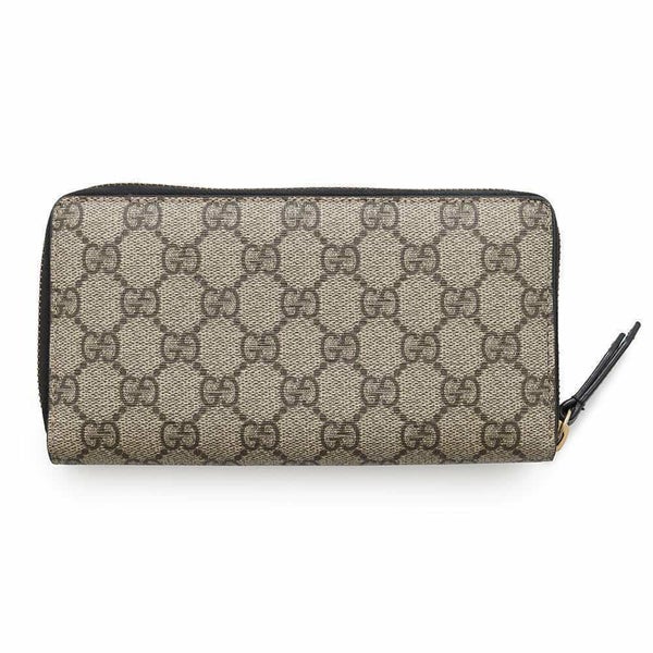 グッチ 長財布 GGスプリーム 410102 GUCCI ラウンドファスナー ロングウォレット