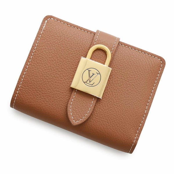 ルイヴィトン 二つ折り財布 カーフレザー ポルトフォイユ・ロウキー・コンパクト M12148 LOUIS VUITTON