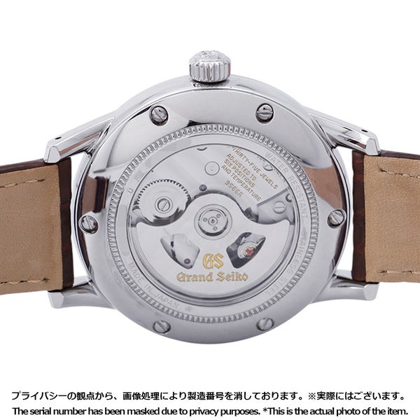 セイコー グランドセイコー エレガンス コレクション SBGM221 SEIKO 腕時計 アイボリー文字盤