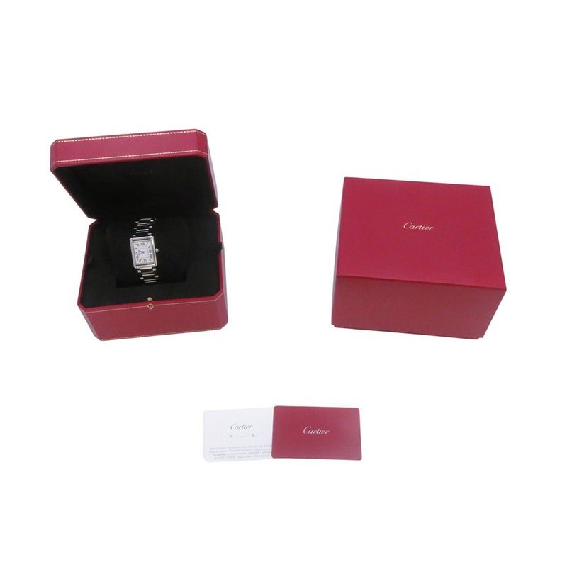 カルティエ タンク マスト LM WSTA0052 Cartier 腕時計 シルバー文字盤