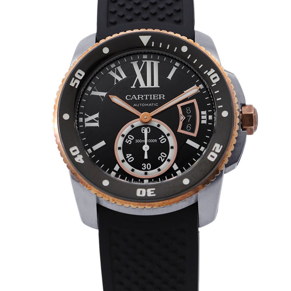 ブラックフライデー12月1日まで　Cartier（カルティエ）中古本 カルティエ カリブル ドゥ カルティエ ダイバー W7100055 Cartier