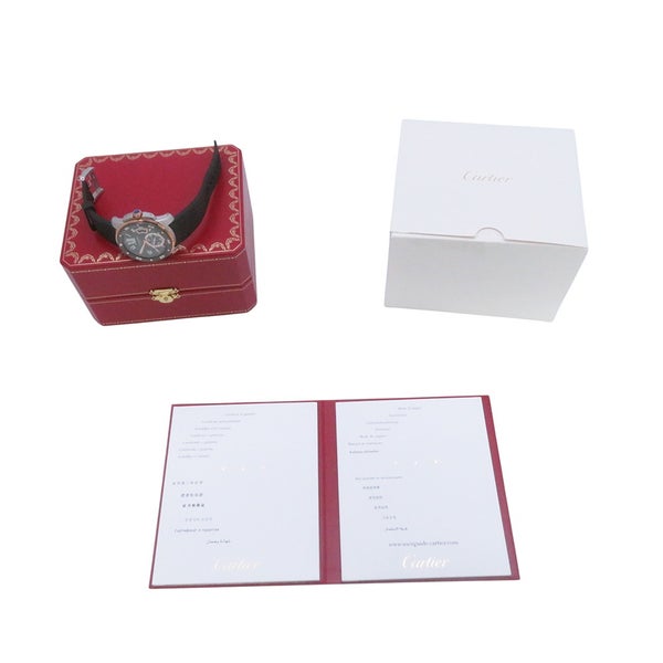 カルティエ カリブル ドゥ カルティエ ダイバー W7100055 Cartier 腕時計 黒文字盤