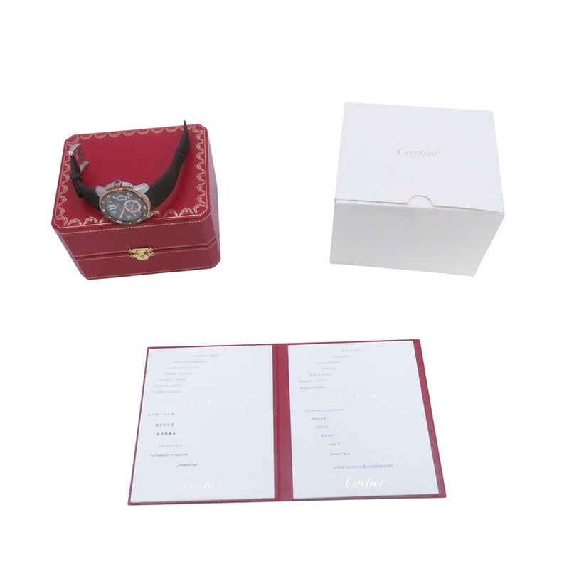 カルティエ カリブル ドゥ カルティエ ダイバー W7100055 Cartier 腕時計 黒文字盤