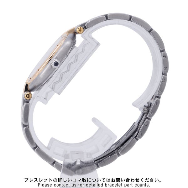 カルティエ パンテール ヴァンドーム LM 83084242 Cartier 腕時計 クォーツ アイボリー文字盤
