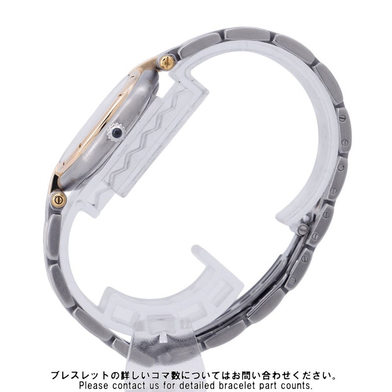 カルティエ パンテール ヴァンドーム LM 83084242 Cartier 腕時計 クォーツ アイボリー文字盤