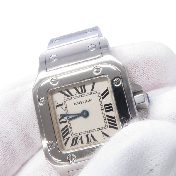 カルティエ サントスガルベ SM W20056D6 Cartier 腕時計 ウォッチ クォーツ 白文字盤
