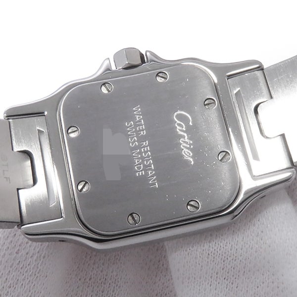 カルティエ サントスガルベ SM W20056D6 Cartier 腕時計 ウォッチ クォーツ 白文字盤
