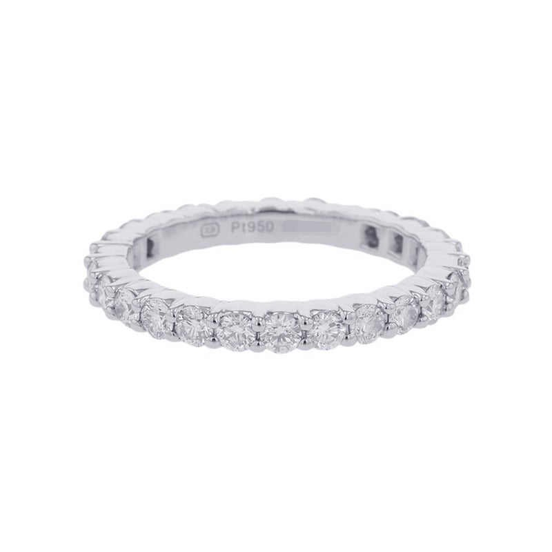 ハリーウィンストン リング プロングセット フルエタニティ ダイヤ 26P 計約1.3ct Pt950 サイズ約14号 WBDPRDS05SP05 指輪