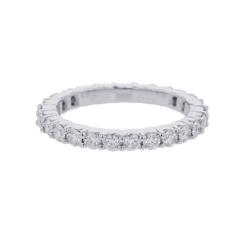 ハリーウィンストン リング プロングセット フルエタニティ ダイヤ 26P 計約1.3ct Pt950 サイズ約14号 WBDPRDS05SP05 指輪