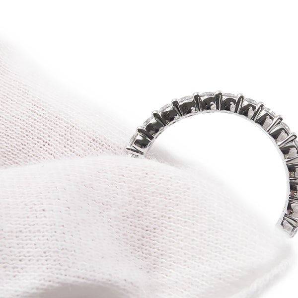 ハリーウィンストン リング プロングセット フルエタニティ ダイヤ 26P 計約1.3ct Pt950 サイズ約14号 WBDPRDS05SP05 指輪