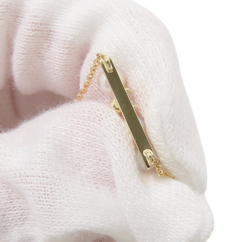タサキ ネックレス プチ バランス ソロ あこや真珠 パール ダイヤモンド 1P 0.13ct K18YG P-16743-4-18KYG TASAKI