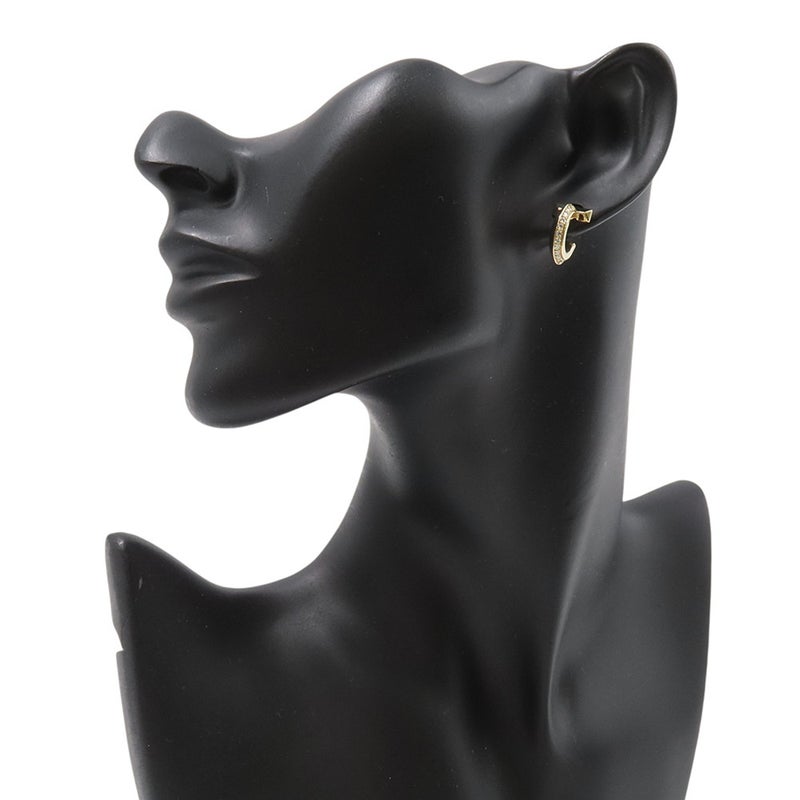 ティファニー ピアス T ワン フープ エクストラスモール ダイヤモンド 計0.40ct K18YGイエローゴールド 69783015 Tiffany&Co.