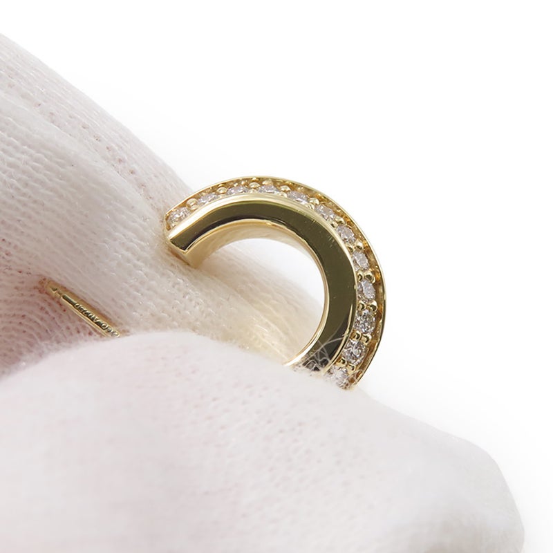 ティファニー ピアス T ワン フープ エクストラスモール ダイヤモンド 計0.40ct K18YGイエローゴールド 69783015 Tiffany&Co.
