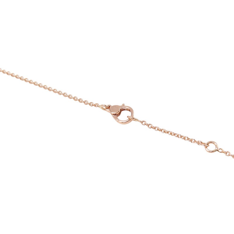 エルメス ネックレス フィネス ペンダント ダイヤモンド 17P 計0.46ct K18PGピンクゴールド HERMES ジュエリー