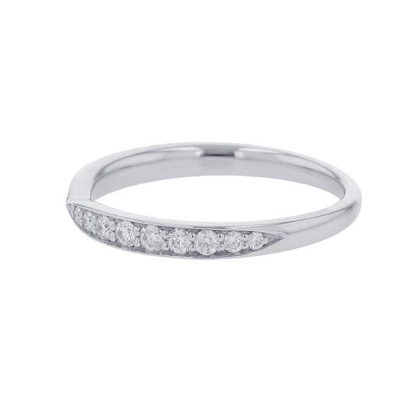ティファニー リング ハーモニー バンド ダイヤモンド 計約0.23ct Pt950プラチナ リングサイズ約11号 Tiffany&Co. 指輪