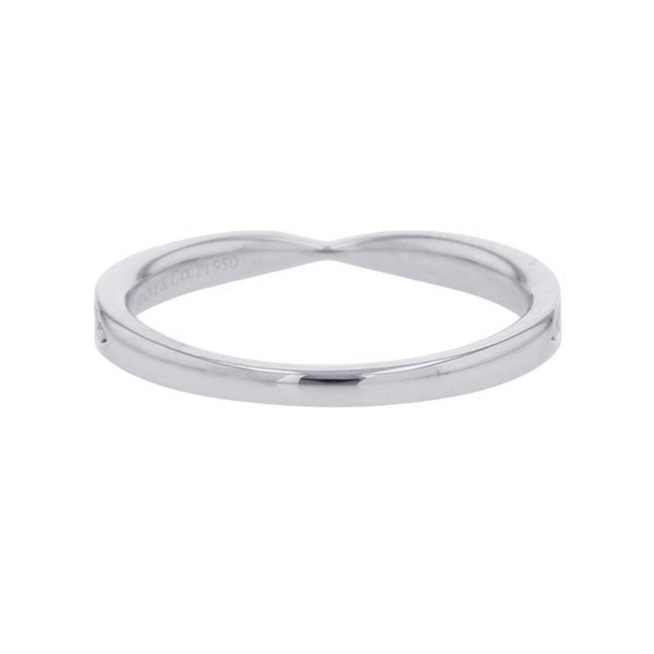 ティファニー リング ハーモニー バンド ダイヤモンド 計約0.23ct Pt950プラチナ リングサイズ約11号 Tiffany&Co. 指輪