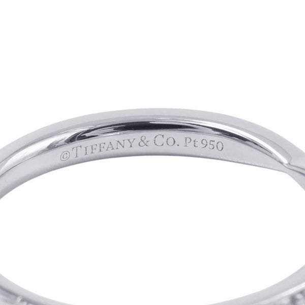 ティファニー リング ハーモニー バンド ダイヤモンド 計約0.23ct Pt950プラチナ リングサイズ約11号 Tiffany&Co. 指輪