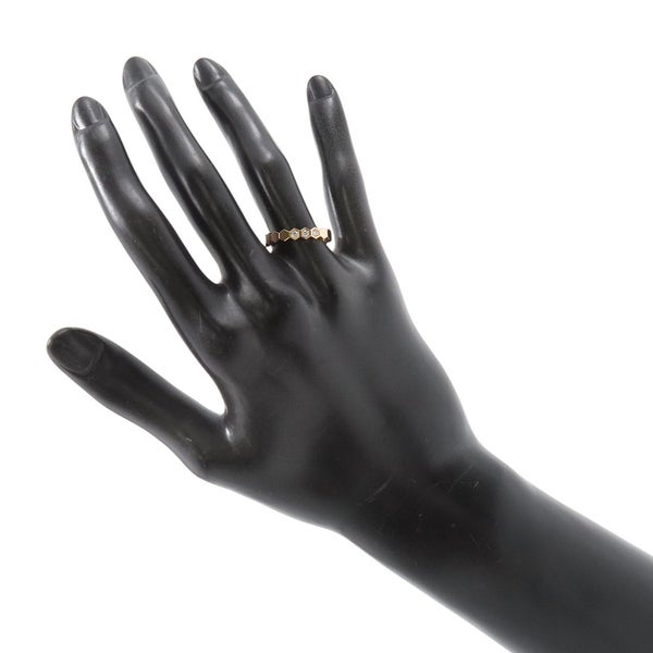 ショーメ リング ビー ドゥ ショーメ コレクション ダイヤ 3P 計0.10ct K18PG サイズ52 083361 Chaumet 指輪 ビー マイ ラブ ハニカム