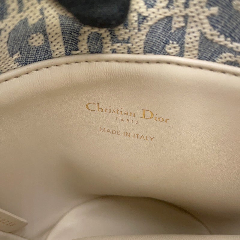 クリスチャン・ディオール ハンドバッグ レディディオール カナージュ ミディアム ラムスキン Christian Dior