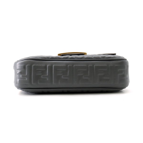 フェンディ ショルダーバッグ バゲット チェーン ミディ レザー 8BR793 FENDI 2way