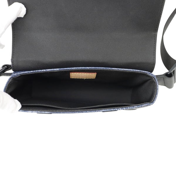 ルイヴィトン ボディバッグ ダミエ・ソルト/レザー トランクスリングバッグ N50061 LOUIS VUITTON 2way ショルダーバッグ