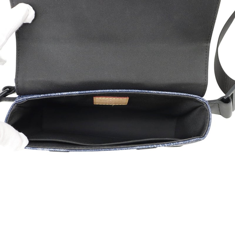 ルイヴィトン ボディバッグ ダミエ・ソルト/レザー トランクスリングバッグ N50061 LOUIS VUITTON 2way ショルダーバッグ