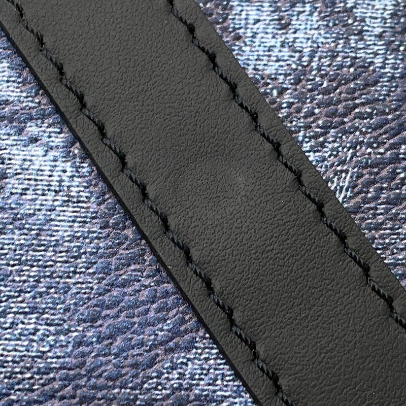 ルイヴィトン ボディバッグ ダミエ・ソルト/レザー トランクスリングバッグ N50061 LOUIS VUITTON 2way ショルダーバッグ