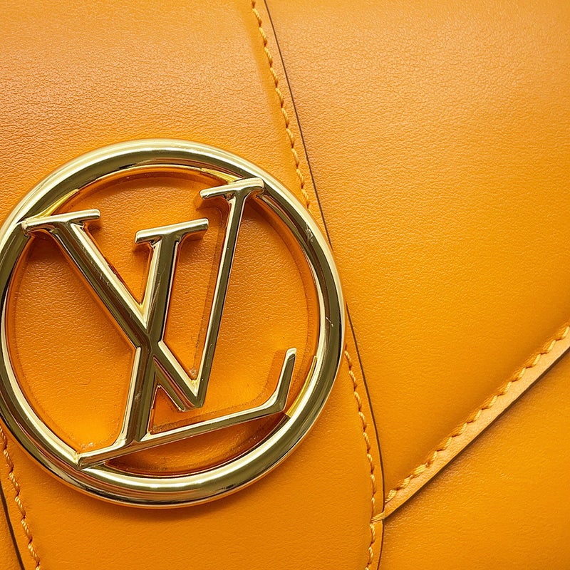 ルイヴィトン ショルダーバッグ スムースレザー LVポンヌフ M55946 LOUIS VUITTON ヴィトン バッグ LVサークルシグネチャー
