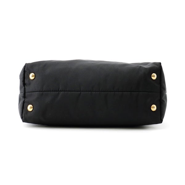 プラダ ハンドバッグ ロゴ ナイロン/レザー BN1615 PRADA 2wayショルダーバッグ 黒