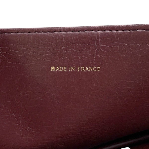 シャネル チェーンショルダーバッグ マトラッセ ココマーク ラムスキン CHANEL バッグ 黒