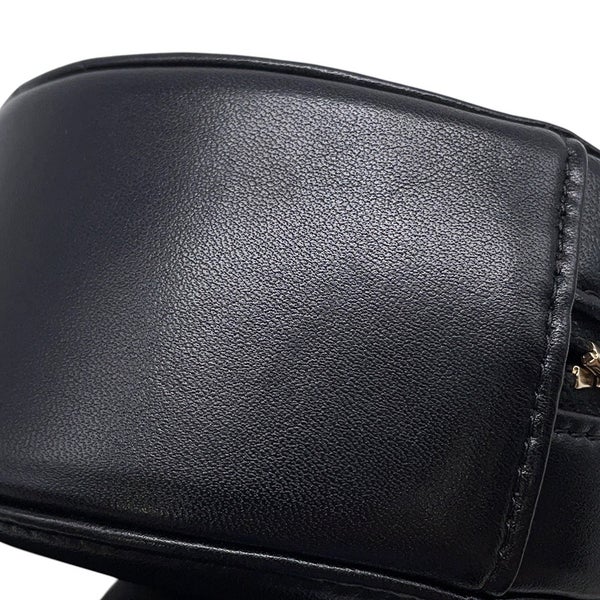 シャネル チェーンショルダーバッグ シャネル19 マトラッセ ココマーク ラムスキン AP0945 CHANEL 黒