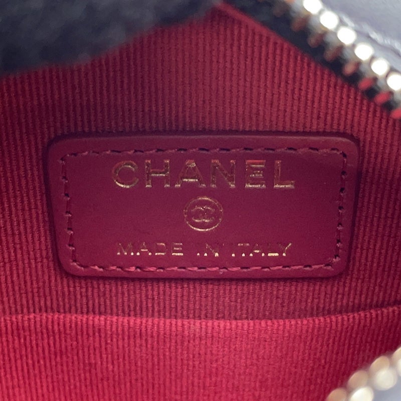 シャネル チェーンショルダーバッグ シャネル19 マトラッセ ココマーク ラムスキン AP0945 CHANEL 黒
