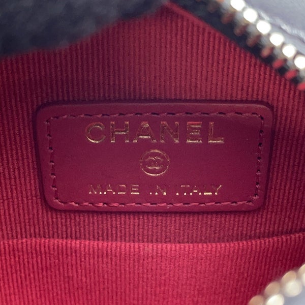 シャネル チェーンショルダーバッグ シャネル19 マトラッセ ココマーク ラムスキン AP0945 CHANEL 黒