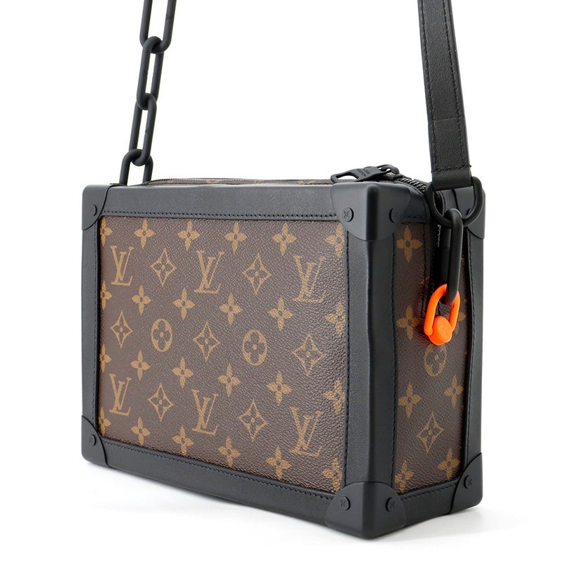 ルイヴィトン ショルダーバッグ モノグラム・ソーラーレイ ソフトトランク M44478 ヴァージル・アブロー 黒 ブラック