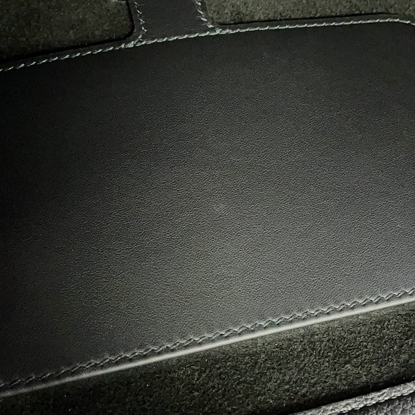 エルメス ハンドバッグ ボリード・ア・ドス ブラック/シルバー金具 トゴ W刻印 HERMES 2wayバッグ 黒