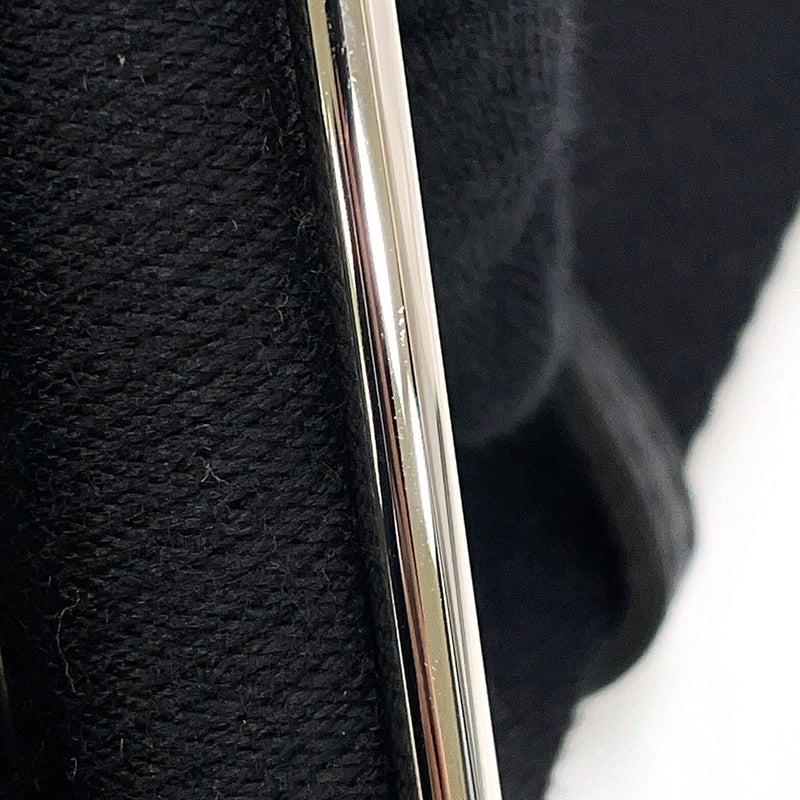 エルメス ハンドバッグ ボリード・ア・ドス ブラック/シルバー金具 トゴ W刻印 HERMES 2wayバッグ 黒