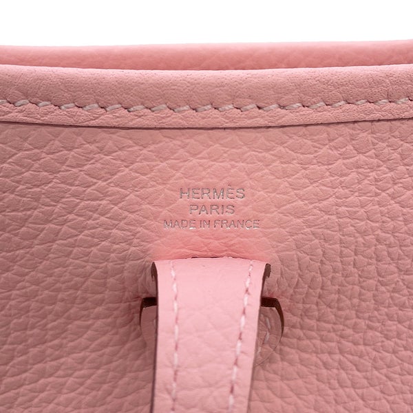 エルメス ショルダーバッグ エブリンTPM 111cm ローズサクラ/シルバー金具 トリヨンクレマンス K刻印 HERMES