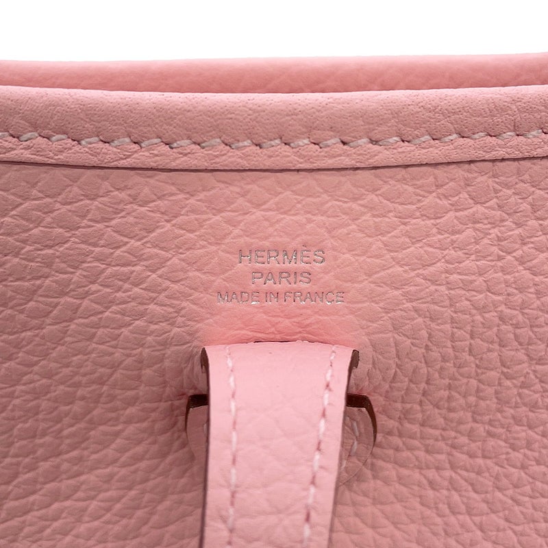 エルメス ショルダーバッグ エブリンTPM 111cm ローズサクラ/シルバー金具 トリヨンクレマンス K刻印 HERMES