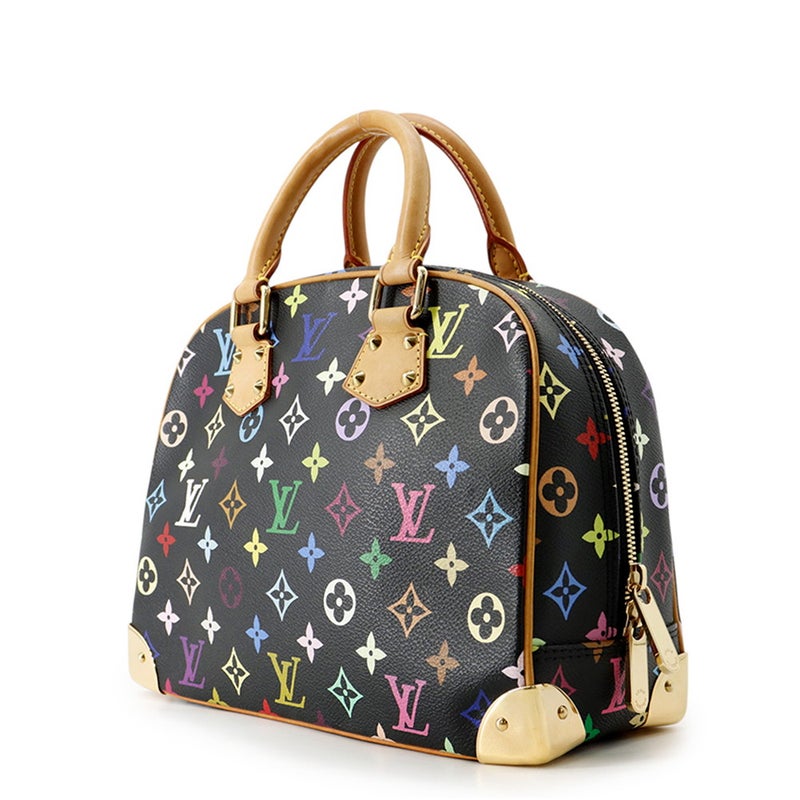 ルイヴィトン ハンドバッグ モノグラム・マルチカラー トゥルーヴィル M92662 LOUIS VUITTON ブラック 黒
