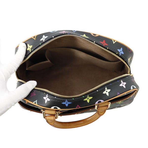 ルイヴィトン ハンドバッグ モノグラム・マルチカラー トゥルーヴィル M92662 LOUIS VUITTON ブラック 黒