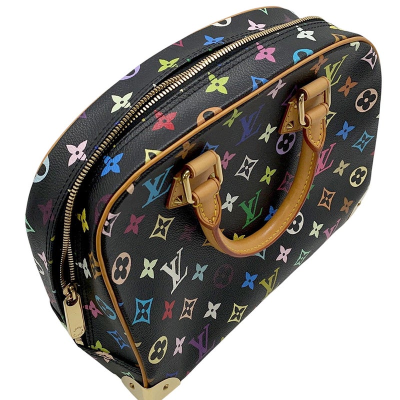 ルイヴィトン ハンドバッグ モノグラム・マルチカラー トゥルーヴィル M92662 LOUIS VUITTON ブラック 黒