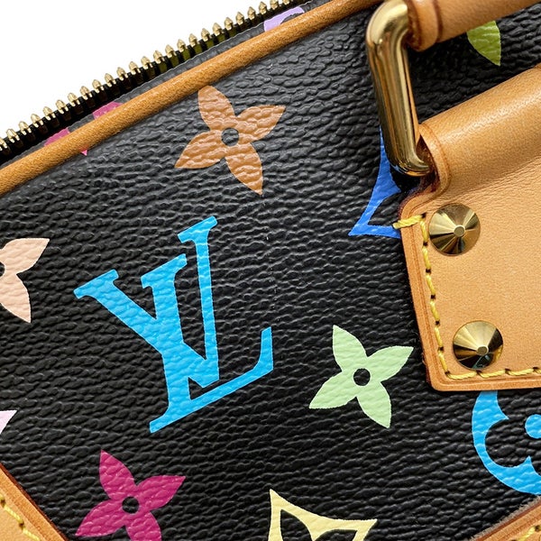 ルイヴィトン ハンドバッグ モノグラム・マルチカラー トゥルーヴィル M92662 LOUIS VUITTON ブラック 黒