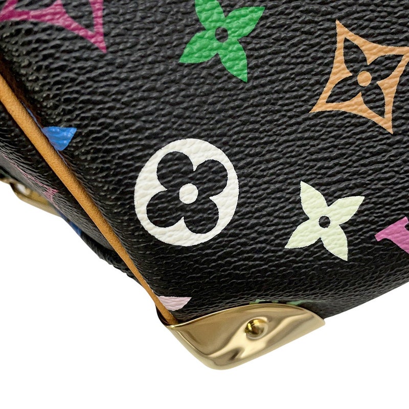 ルイヴィトン ハンドバッグ モノグラム・マルチカラー トゥルーヴィル M92662 LOUIS VUITTON ブラック 黒