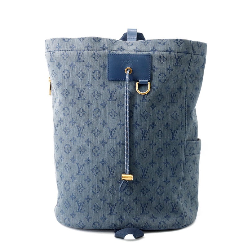 ルイヴィトン リュック モノグラム・デニム チョーク・バックパック M44617 LOUIS VUITTON ヴィトン メンズ
