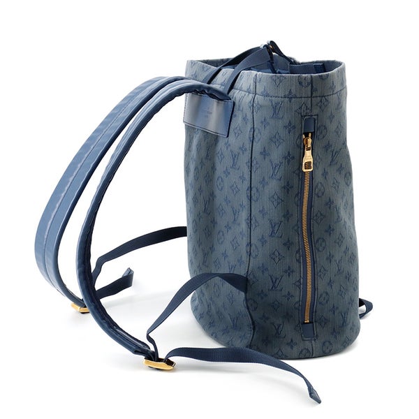 ルイヴィトン リュック モノグラム・デニム チョーク・バックパック M44617 LOUIS VUITTON ヴィトン メンズ