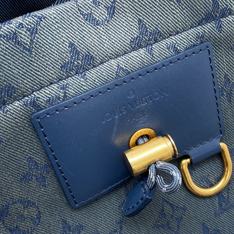ルイヴィトン リュック モノグラム・デニム チョーク・バックパック M44617 LOUIS VUITTON ヴィトン メンズ