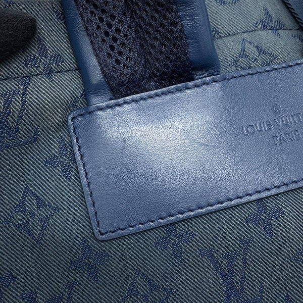 ルイヴィトン リュック モノグラム・デニム チョーク・バックパック M44617 LOUIS VUITTON ヴィトン メンズ
