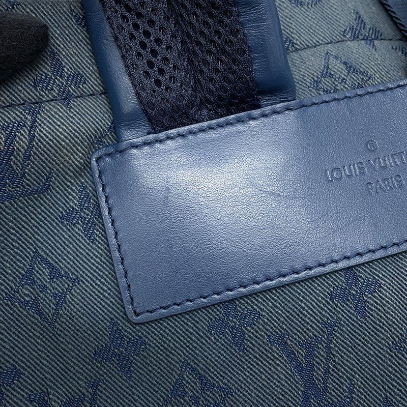 ルイヴィトン リュック モノグラム・デニム チョーク・バックパック M44617 LOUIS VUITTON ヴィトン メンズ